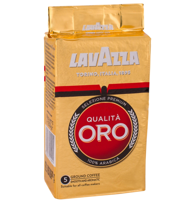 КАВА МЕЛЕНА LAVAZZA Qualita Oro 250г КАВА МЕЛЕНА LAVAZZA Qualita Oro 250г