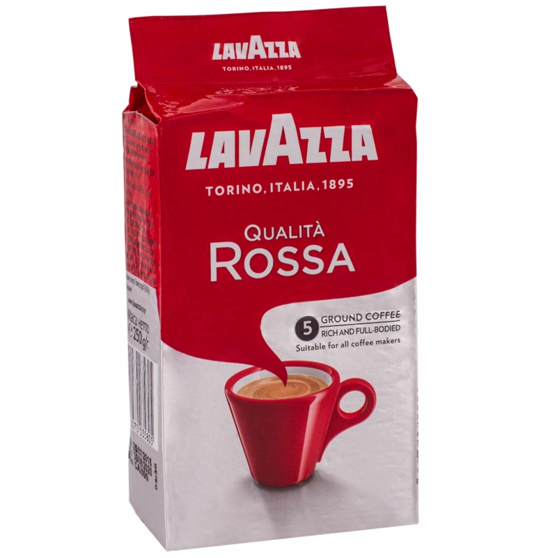КАВА LAVAZZA Qualita Rossa 250г КАВА LAVAZZA Qualita Rossa 250г