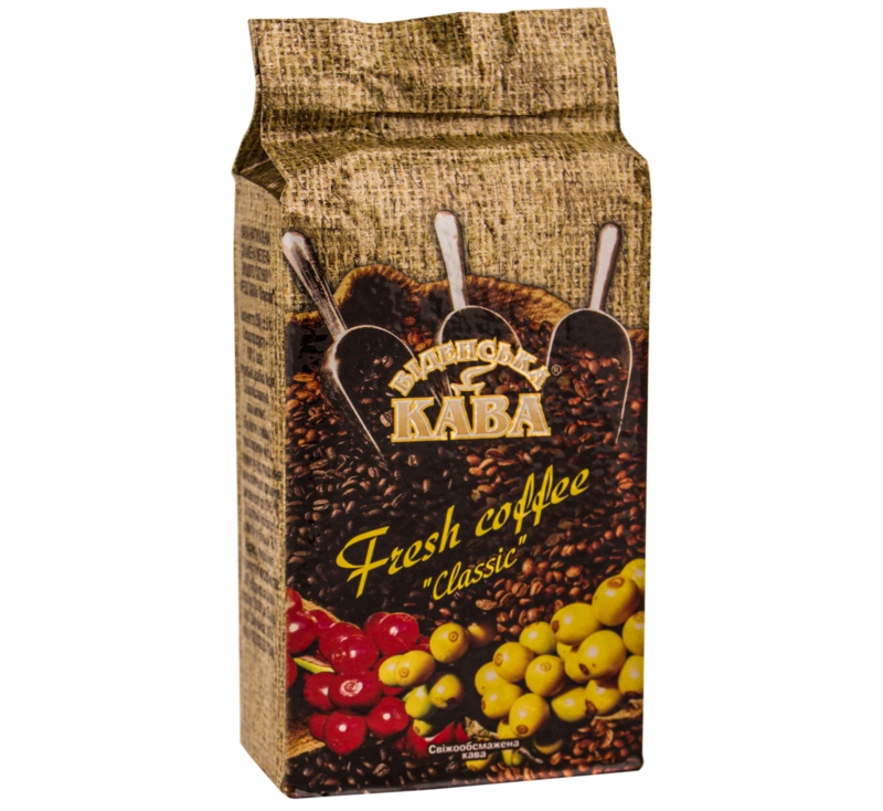 КАВА ВІДЕНСЬКА Fresh coffee 250г КАВА ВІДЕНСЬКА Fresh coffee 250г