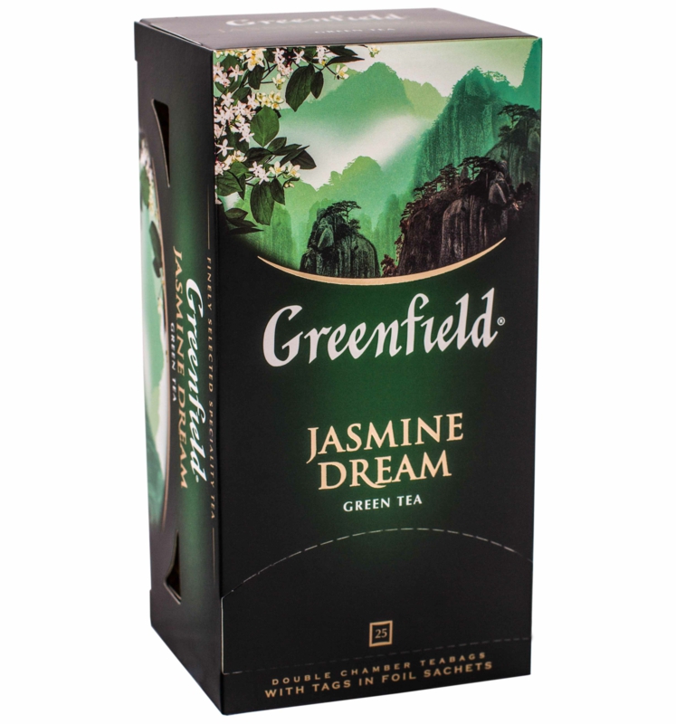 Чай Greenfield - ЧАЙ ЗЕЛЕНИЙ GREENFIELD ЖАСМИН 25 пак Чай Greenfield - ЧАЙ ЗЕЛЕНИЙ GREENFIELD ЖАСМИН 25 пак