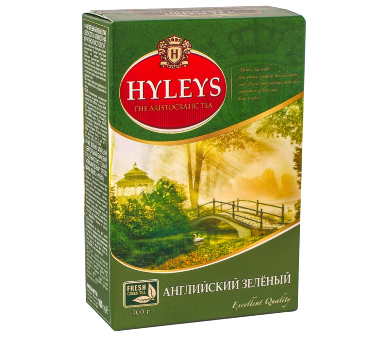 ЧАЙ HYLEYS ЗЕЛЕНИЙ 100 г ЧАЙ HYLEYS ЗЕЛЕНИЙ 100 г