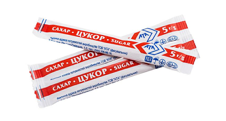 ЦУКОР У СТІКАХ АТА (200 ШТ) ЦУКОР У СТІКАХ АТА (200 ШТ)