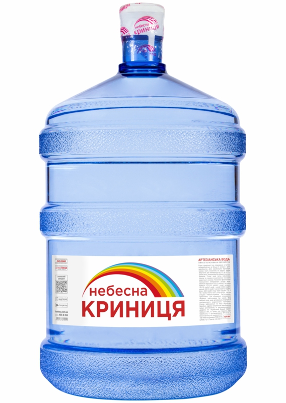 ВОДА НЕБЕСНА КРИНИЦЯ 18,9л ВОДА НЕБЕСНА КРИНИЦЯ 18,9л